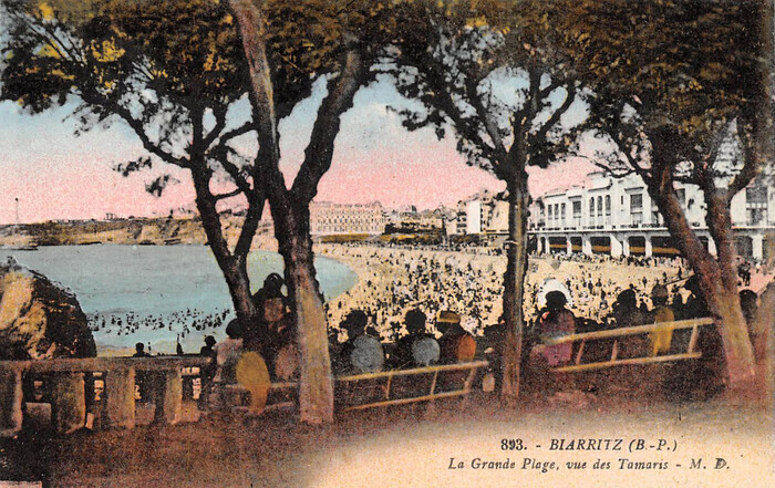 4 La Grande Plage vue des Tamaris
